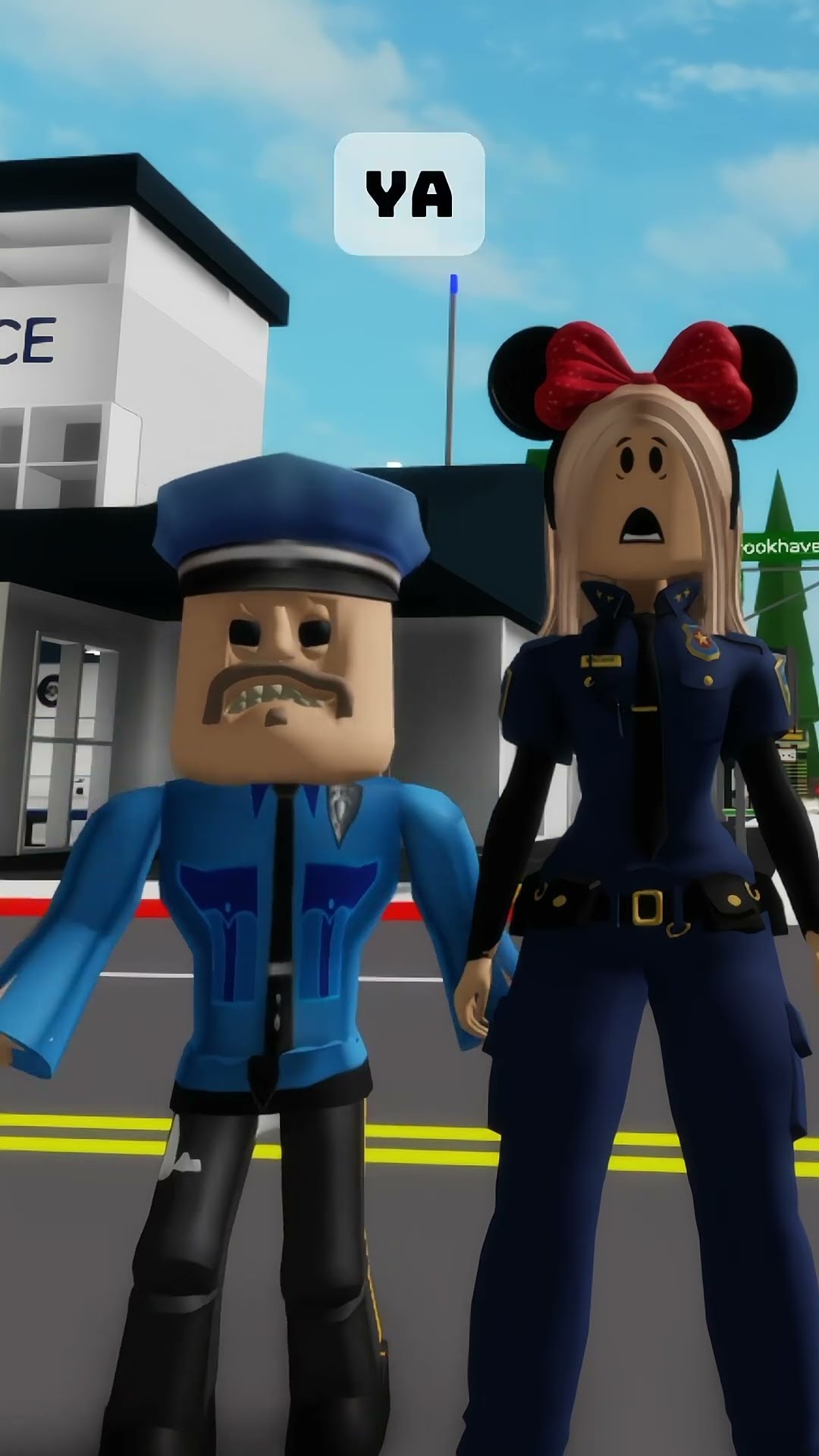 El Hijo del Jefe de la Policía es Corrupto ? C;@Chipiblox #roblox #brookhaven #historiaderoblox